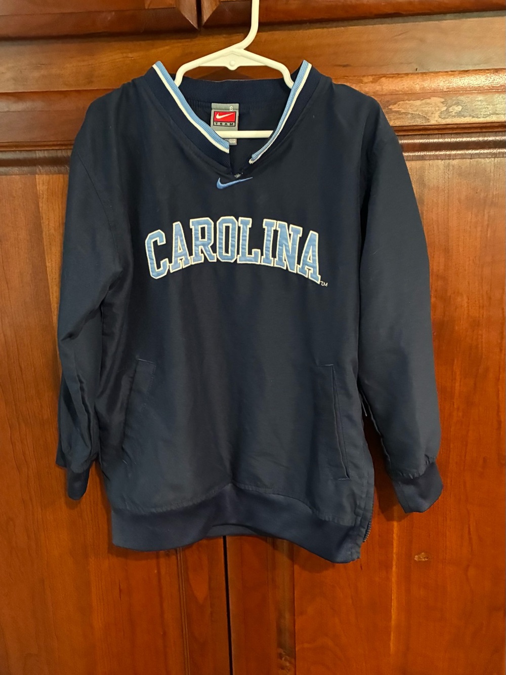 Vintage Kids 6 Nike Team Carolina Tar Heels pullover
